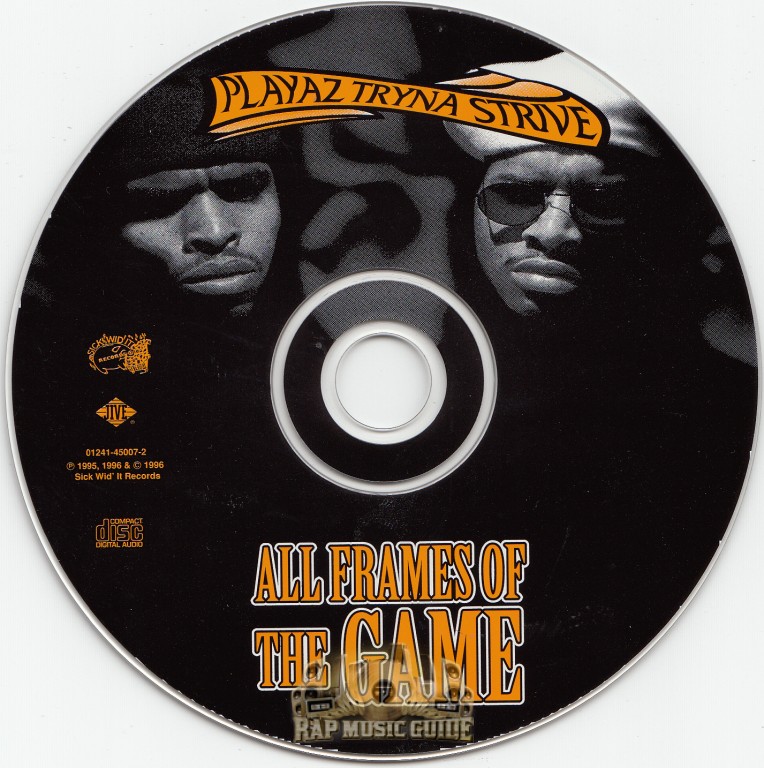 Playaz Tryna Strive - All Frames Of The Game: CD | Rap Music Guide